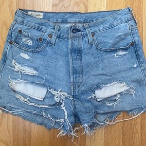 Levi’s 501 High-Waisted Denim Short
